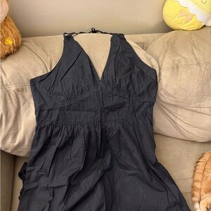 Black Halter Maxi Dress